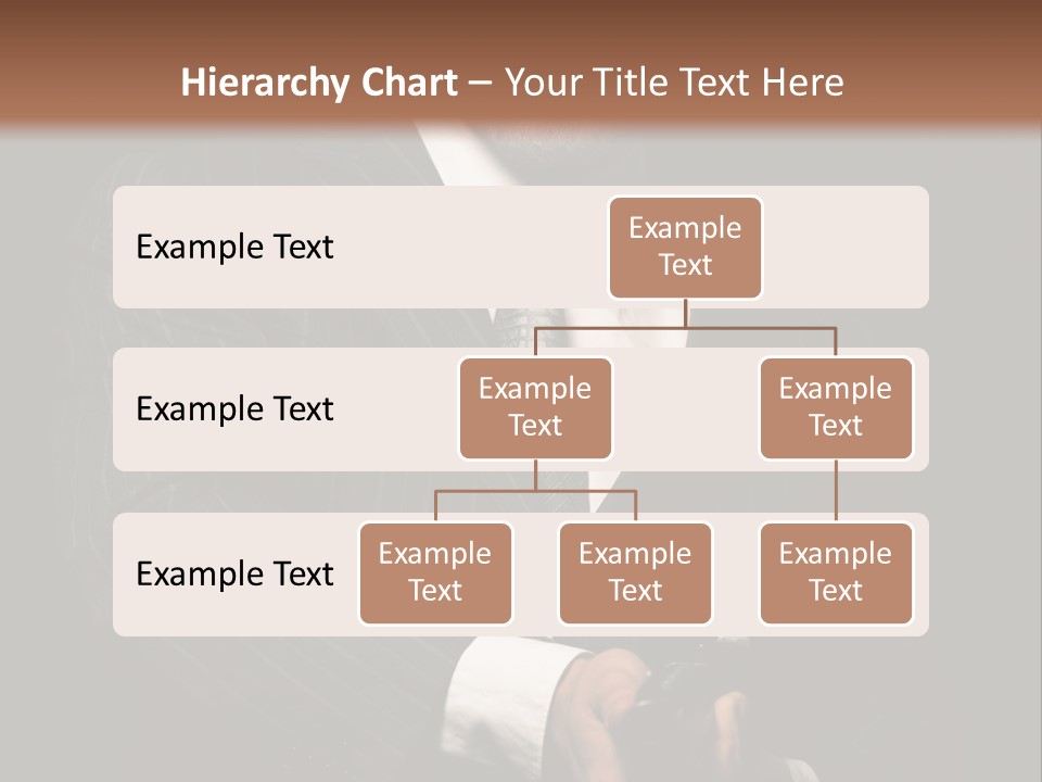 Suit Spy Black PowerPoint Template