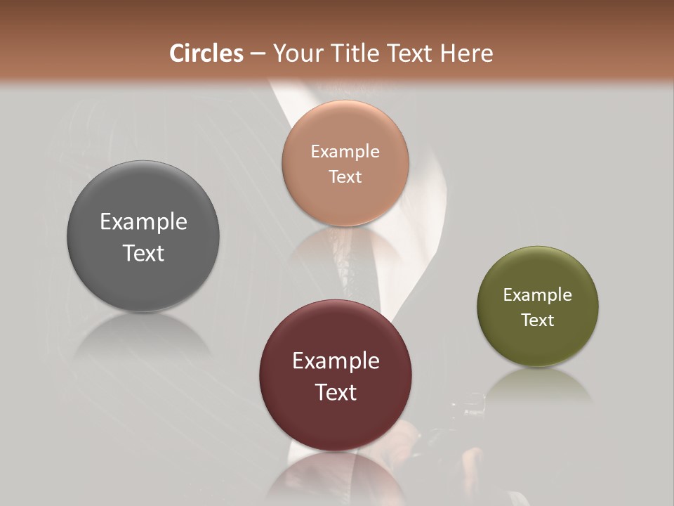 Suit Spy Black PowerPoint Template