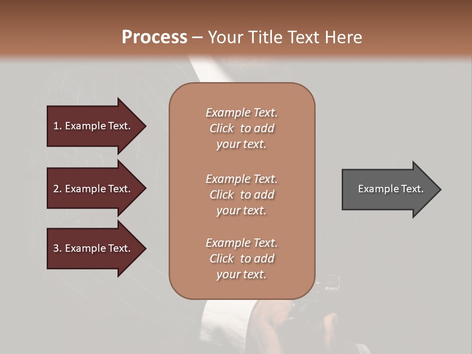 Suit Spy Black PowerPoint Template