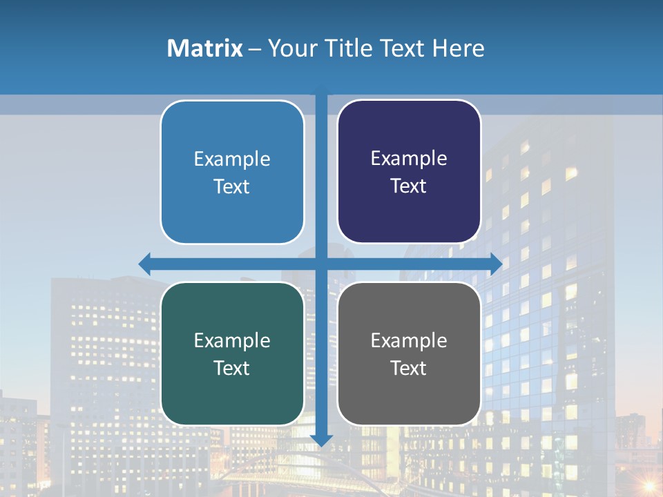 Street Future Traffic PowerPoint Template