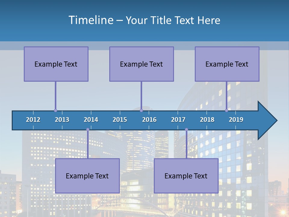 Street Future Traffic PowerPoint Template