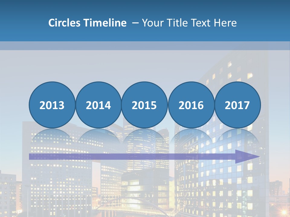 Street Future Traffic PowerPoint Template