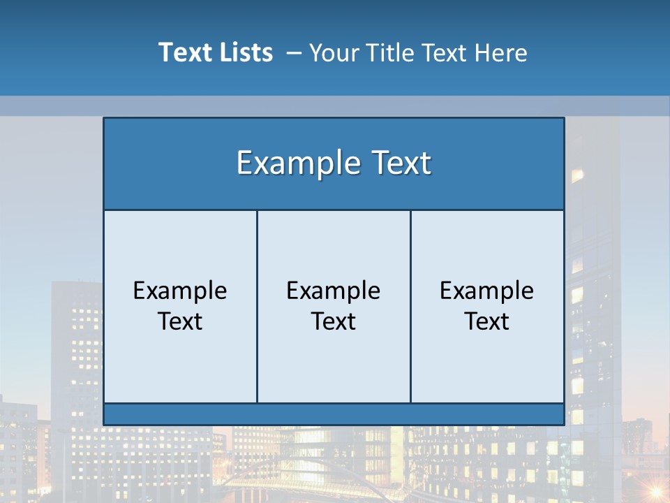 Street Future Traffic PowerPoint Template