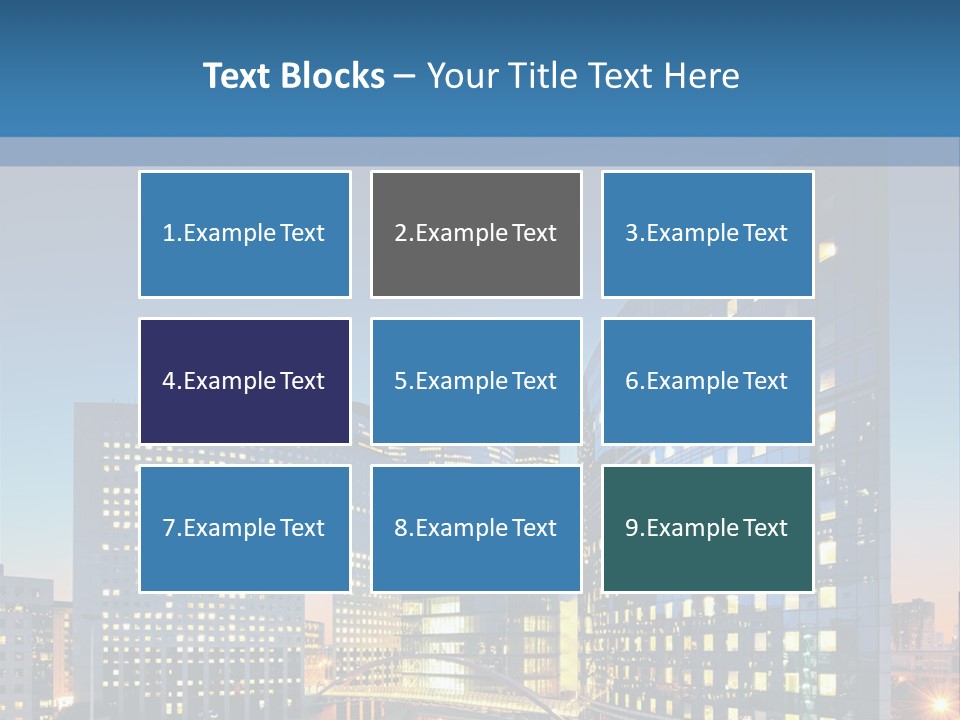 Street Future Traffic PowerPoint Template