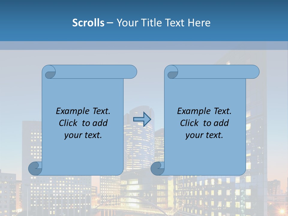 Street Future Traffic PowerPoint Template