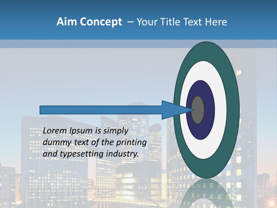 Street Future Traffic PowerPoint Template