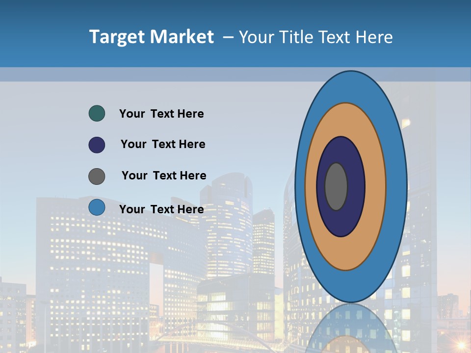 Street Future Traffic PowerPoint Template