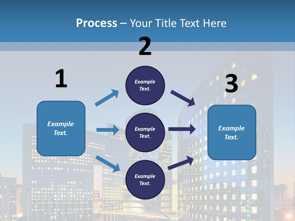 Street Future Traffic PowerPoint Template
