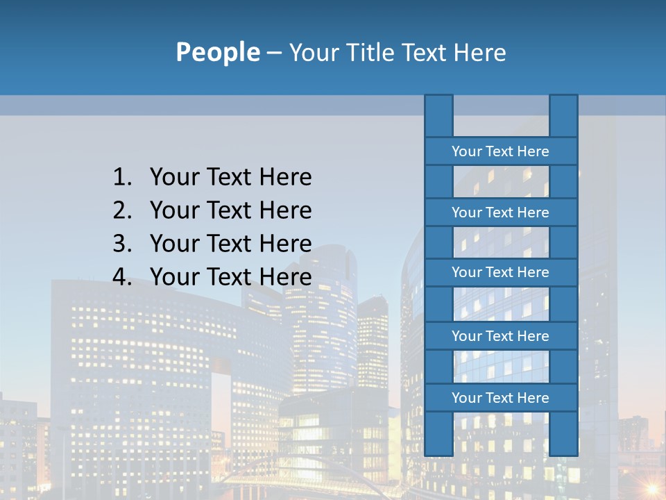 Street Future Traffic PowerPoint Template
