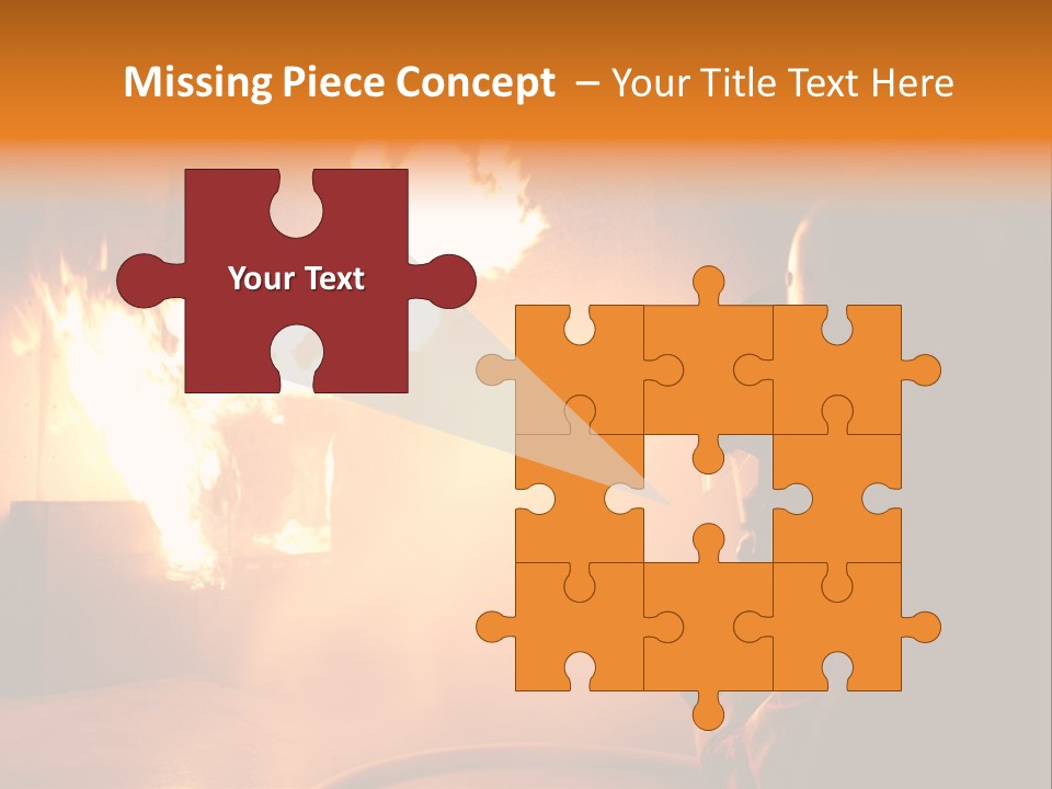 Delete Brand Heat PowerPoint Template