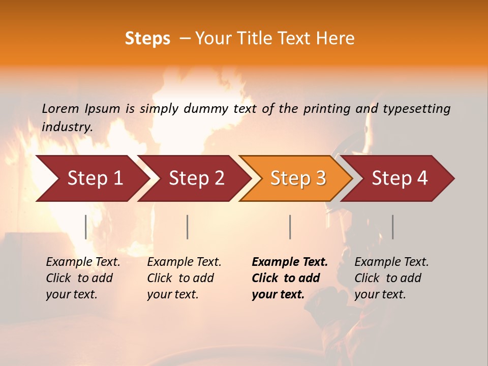 Delete Brand Heat PowerPoint Template