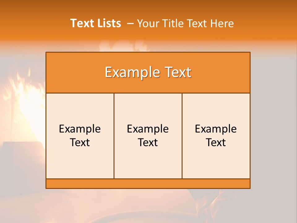 Delete Brand Heat PowerPoint Template