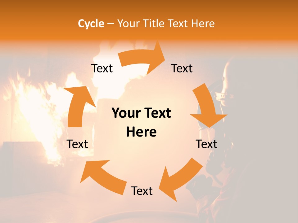 Delete Brand Heat PowerPoint Template