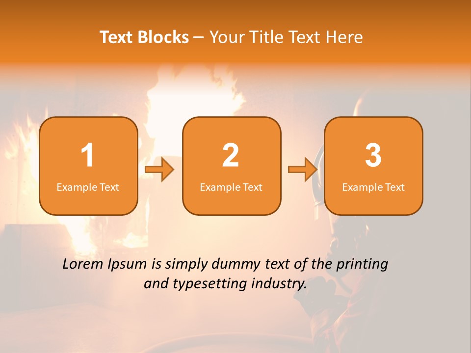 Delete Brand Heat PowerPoint Template
