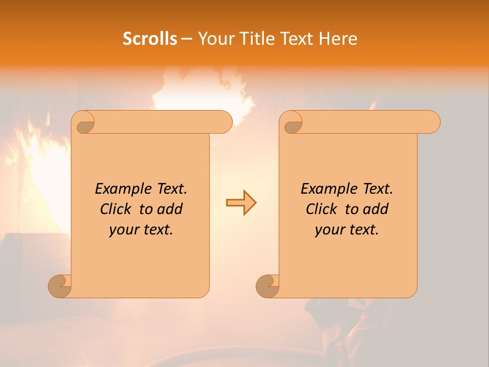 Delete Brand Heat PowerPoint Template