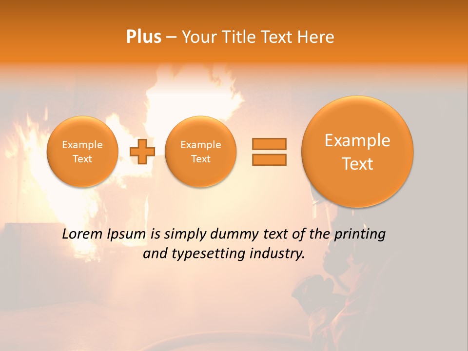 Delete Brand Heat PowerPoint Template