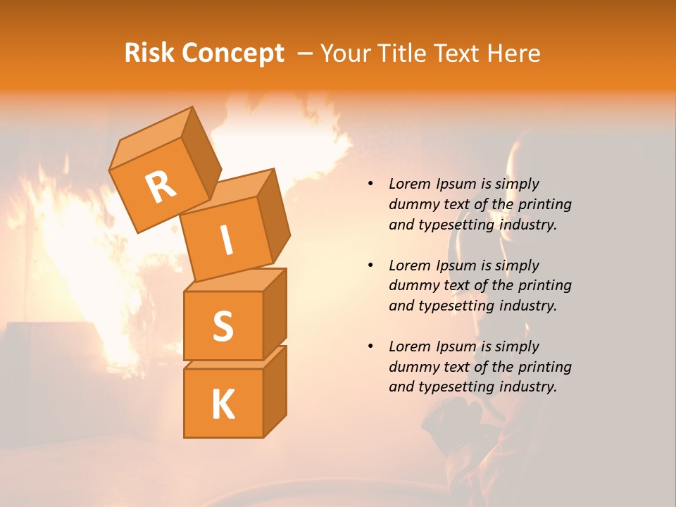 Delete Brand Heat PowerPoint Template