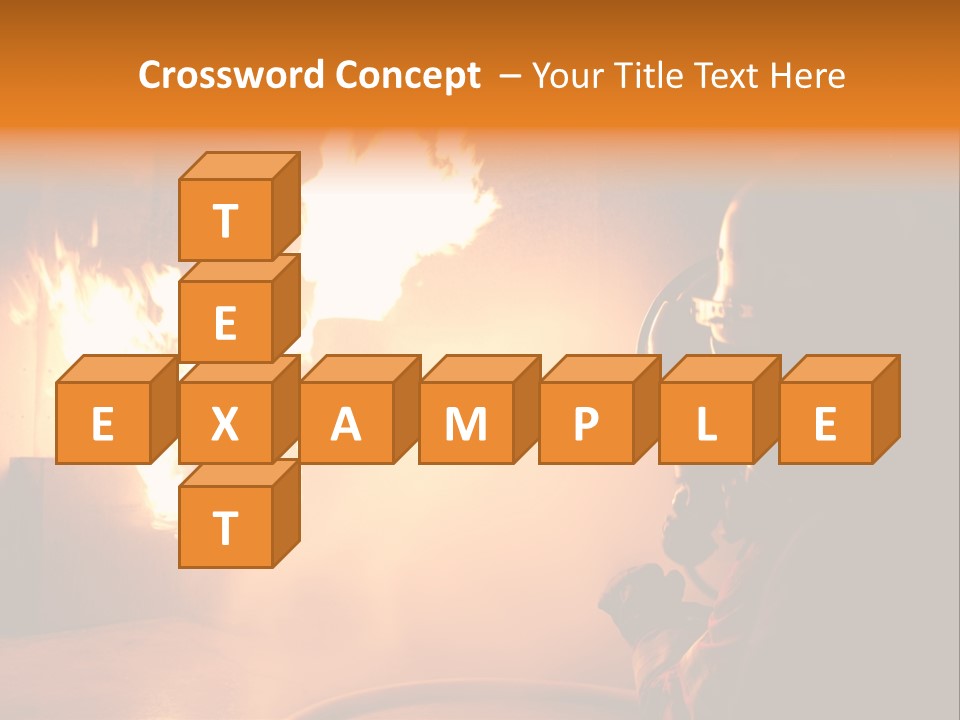 Delete Brand Heat PowerPoint Template