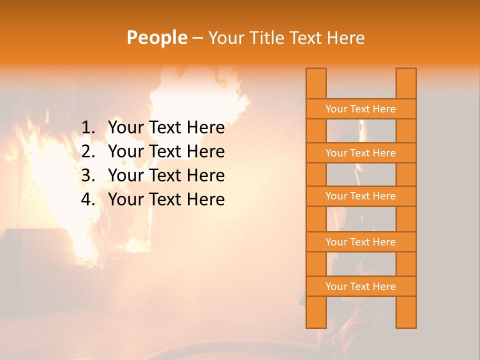 Delete Brand Heat PowerPoint Template