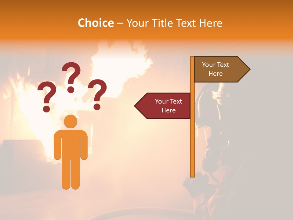 Delete Brand Heat PowerPoint Template