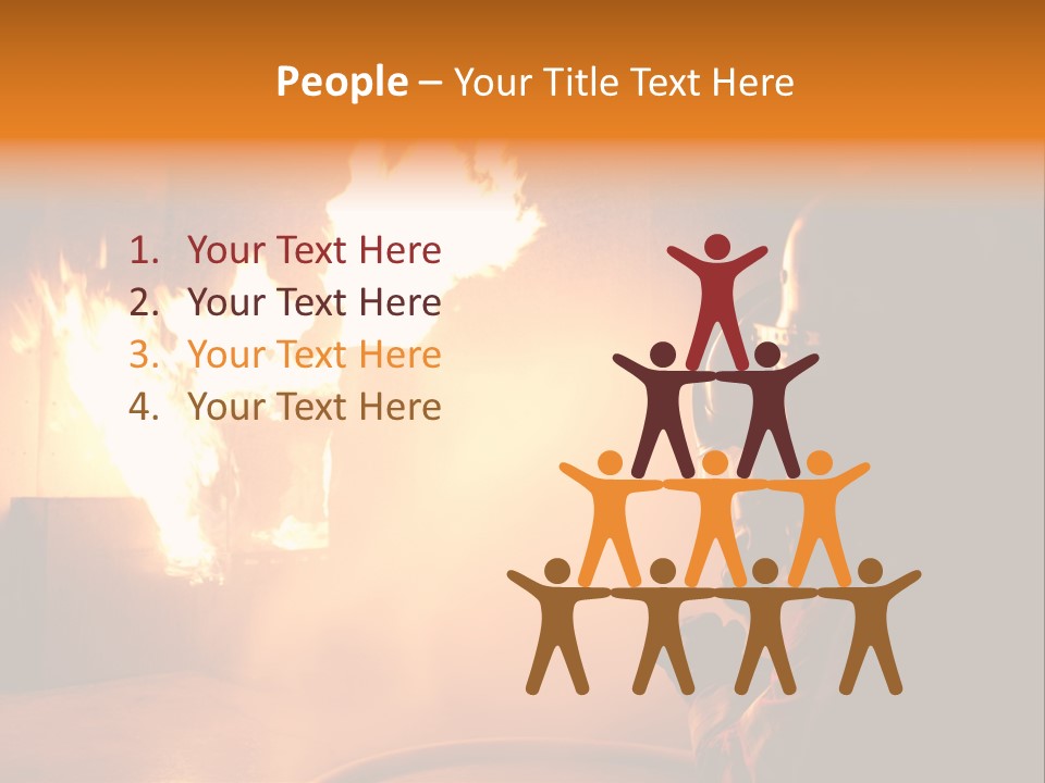 Delete Brand Heat PowerPoint Template