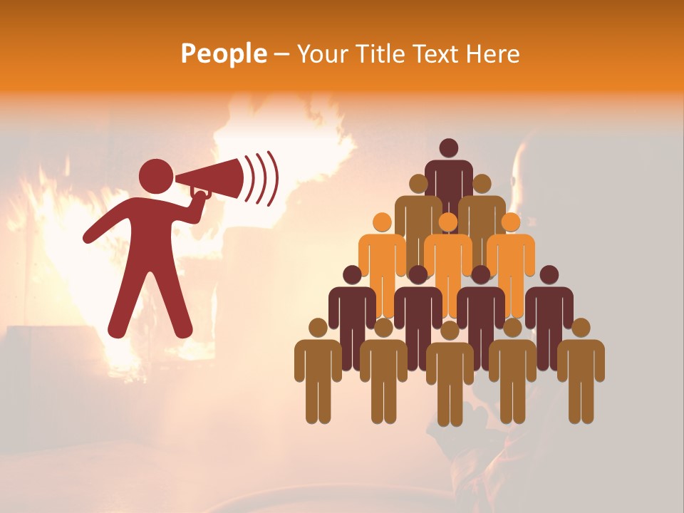 Delete Brand Heat PowerPoint Template