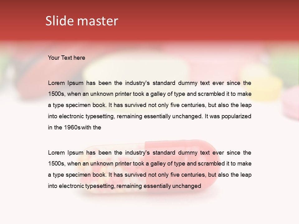 Object Danger Pharmacy PowerPoint Template