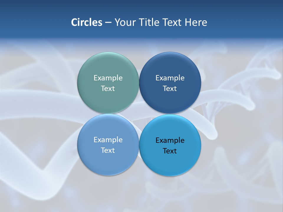 Genetic Evolution White PowerPoint Template