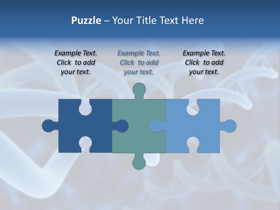 Genetic Evolution White PowerPoint Template