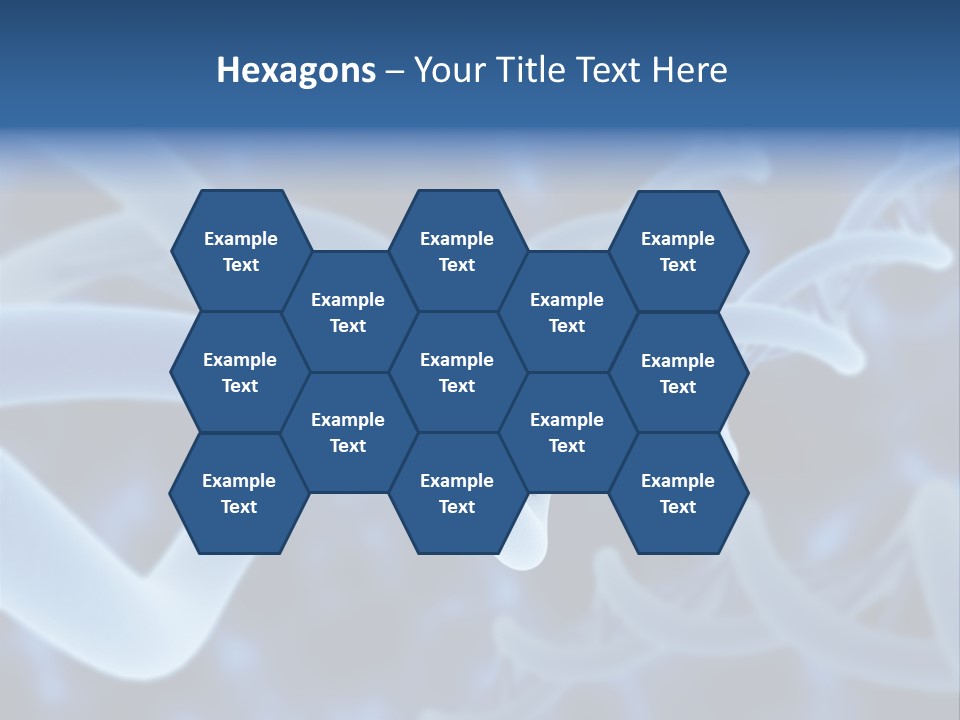 Genetic Evolution White PowerPoint Template