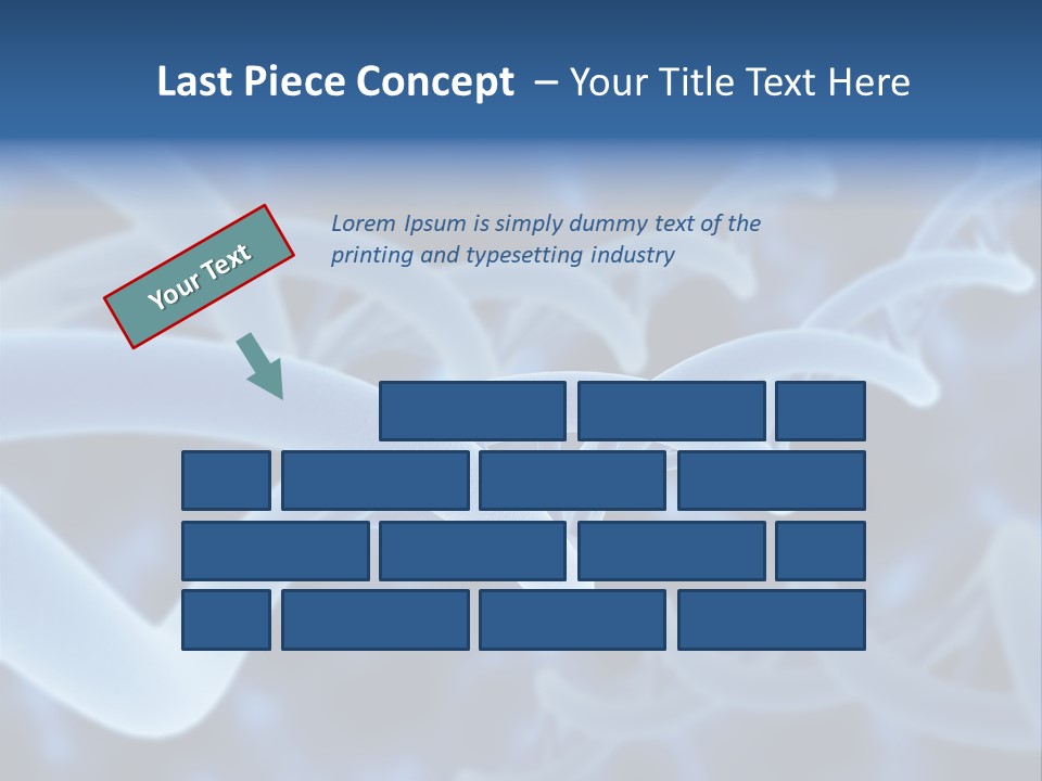 Genetic Evolution White PowerPoint Template
