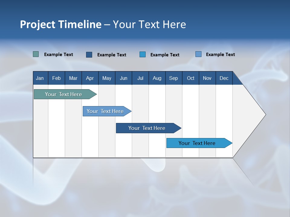 Genetic Evolution White PowerPoint Template