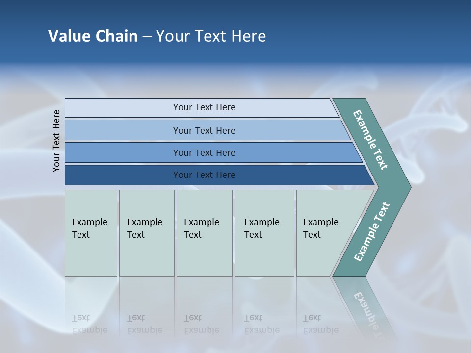 Genetic Evolution White PowerPoint Template