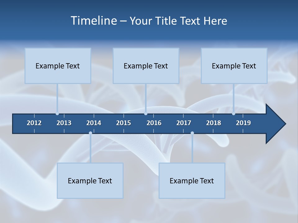 Genetic Evolution White PowerPoint Template