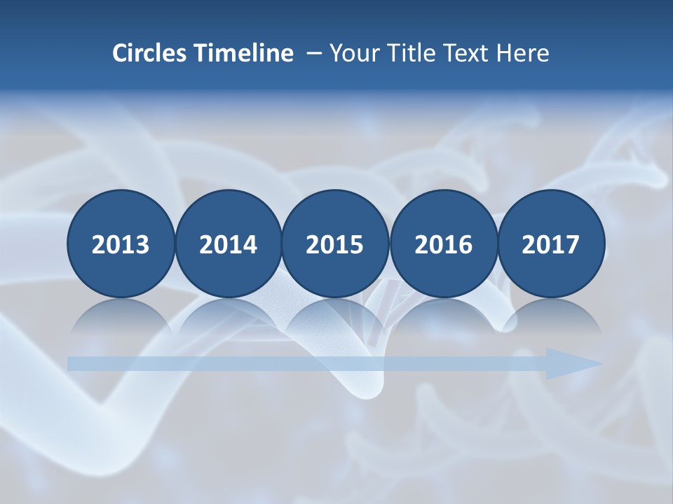Genetic Evolution White PowerPoint Template