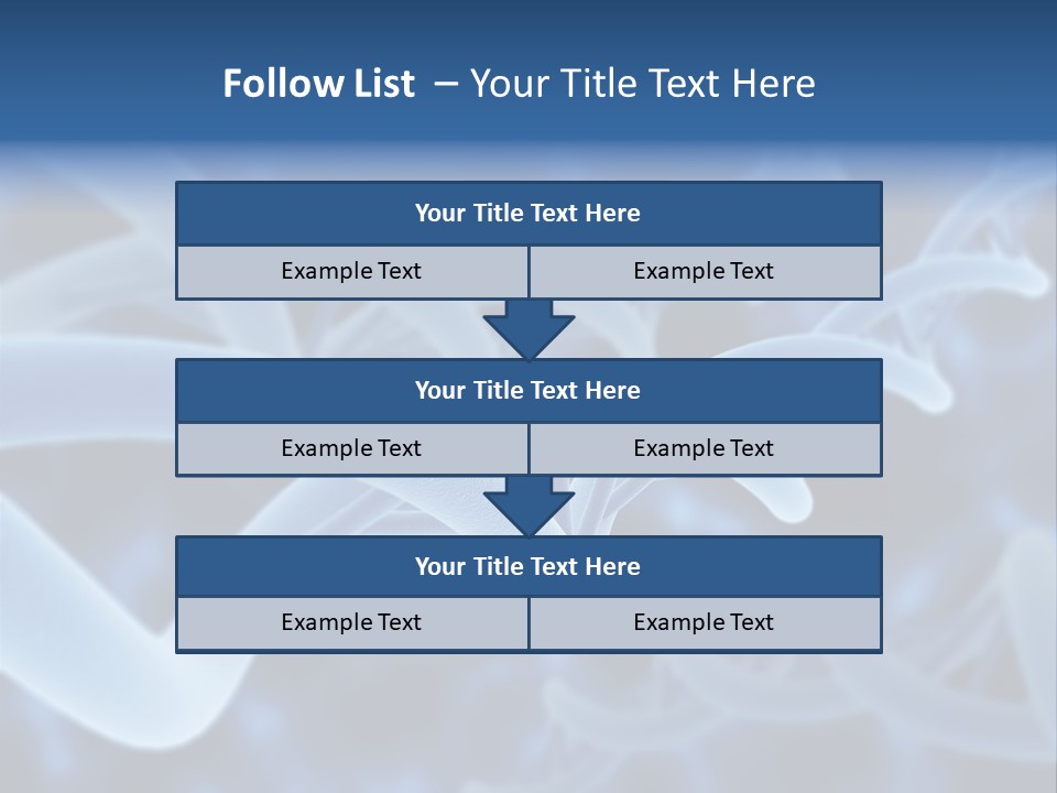 Genetic Evolution White PowerPoint Template