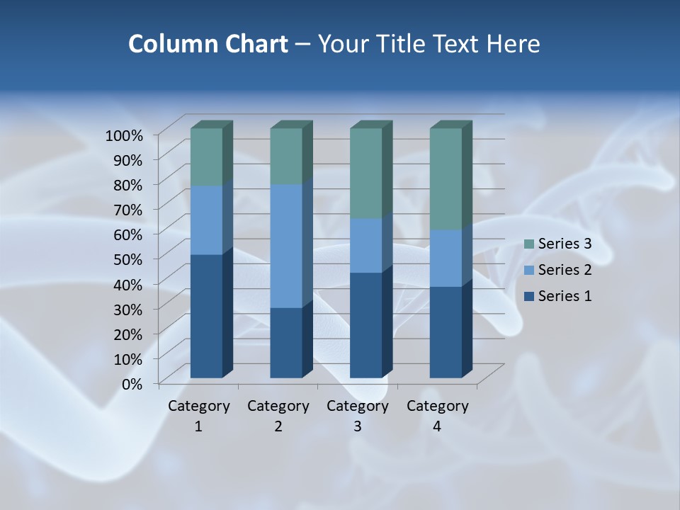 Genetic Evolution White PowerPoint Template