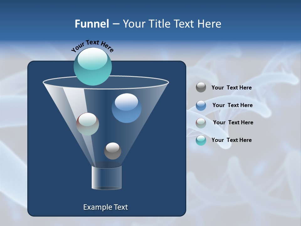 Genetic Evolution White PowerPoint Template