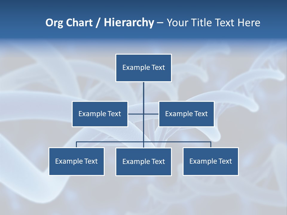 Genetic Evolution White PowerPoint Template