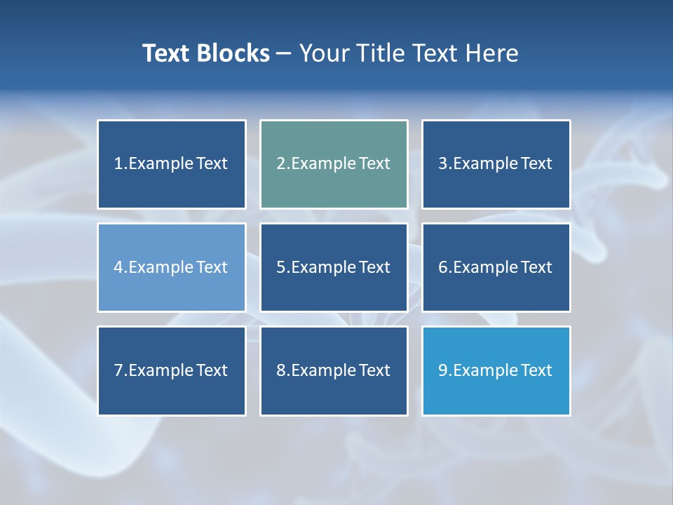 Genetic Evolution White PowerPoint Template