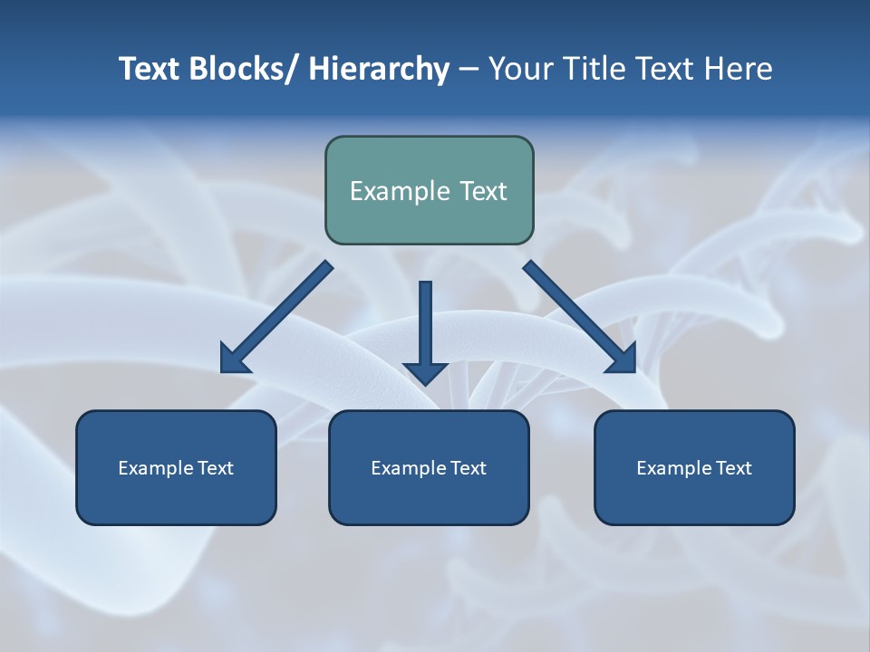Genetic Evolution White PowerPoint Template