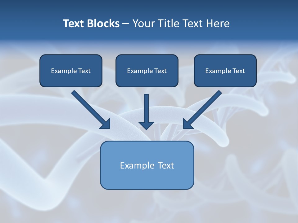 Genetic Evolution White PowerPoint Template