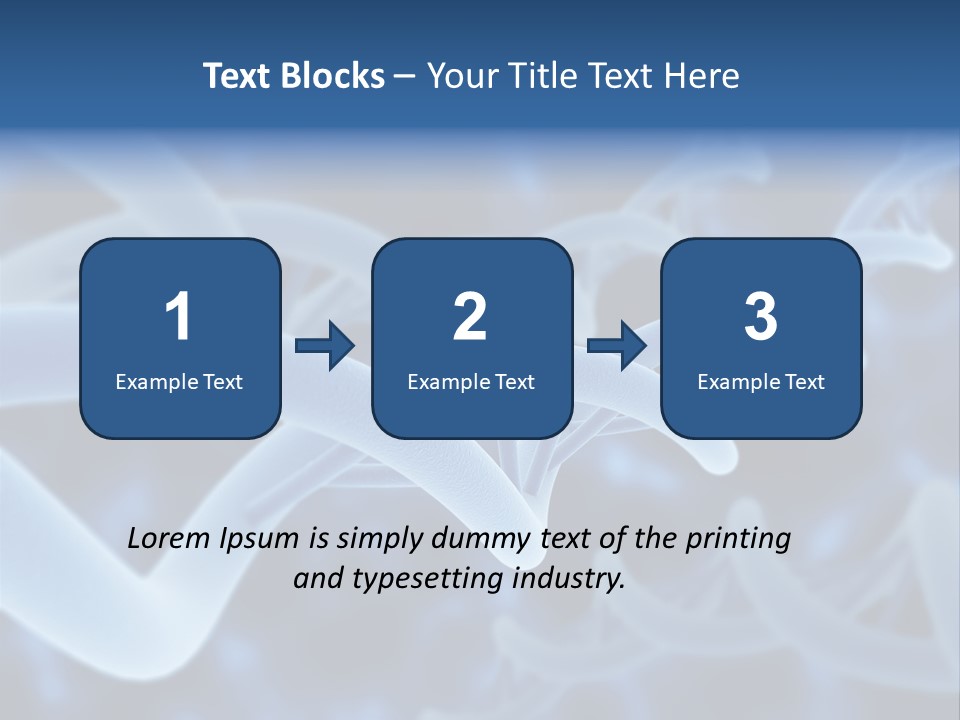 Genetic Evolution White PowerPoint Template