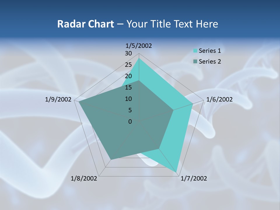 Genetic Evolution White PowerPoint Template