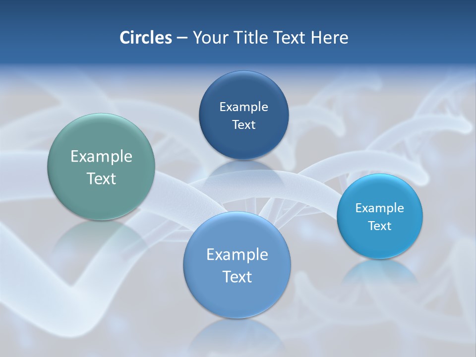 Genetic Evolution White PowerPoint Template