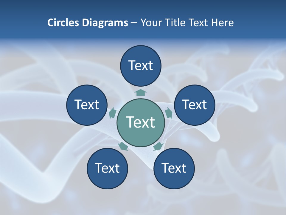 Genetic Evolution White PowerPoint Template