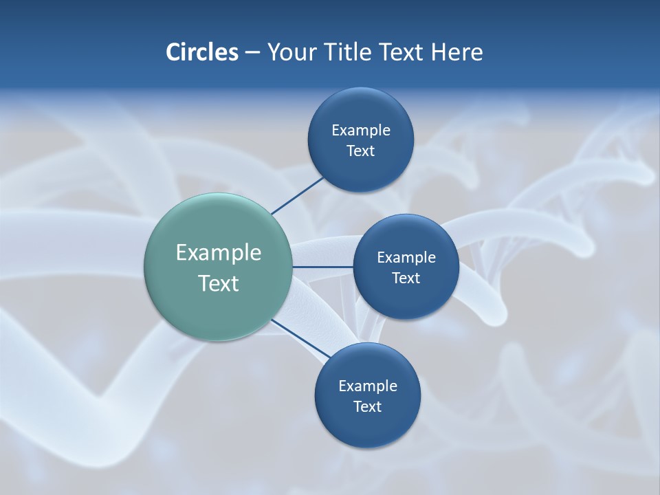 Genetic Evolution White PowerPoint Template