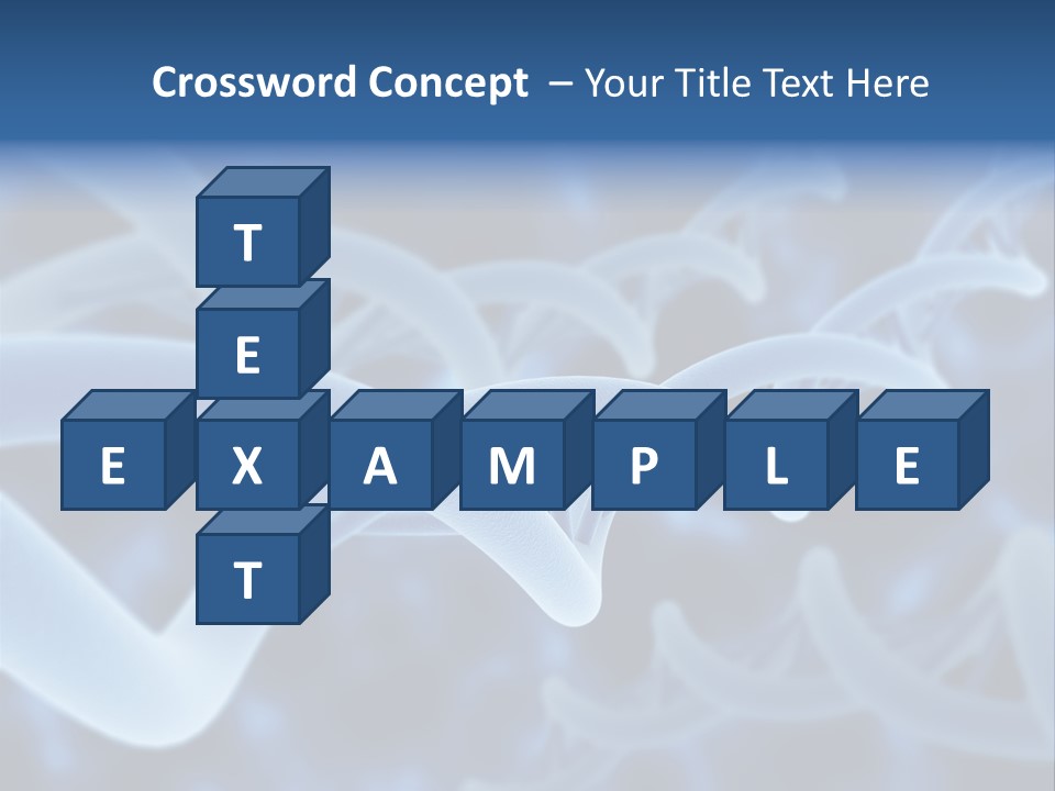 Genetic Evolution White PowerPoint Template