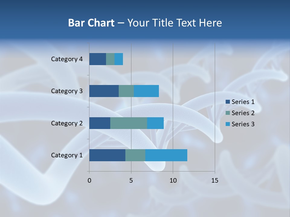 Genetic Evolution White PowerPoint Template