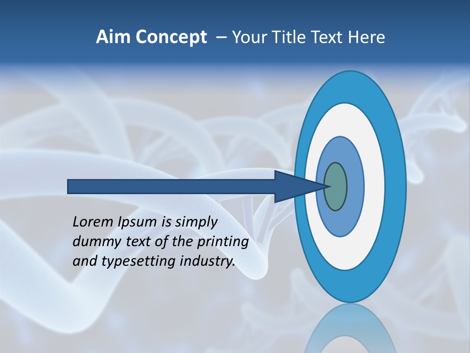 Genetic Evolution White PowerPoint Template